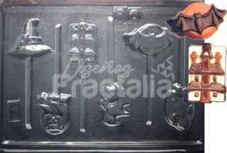 Molde Buho castillo fantasma y vampiro