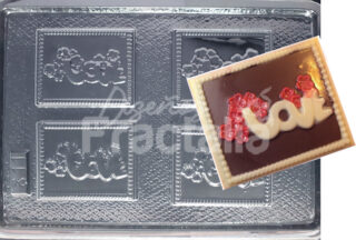 Molde Tarjetas love