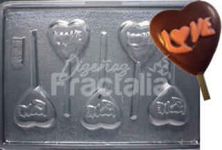 Molde Corazones love
