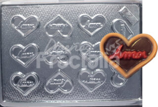 Molde Corazon amor