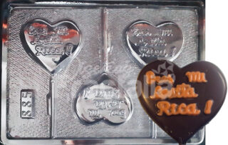 Molde Corazon eres mi cosita rica