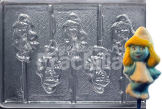 Molde Personajes Pitufina