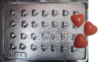 Molde Corazones miniatura