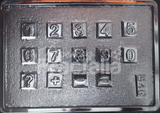 Molde Numeros y signos