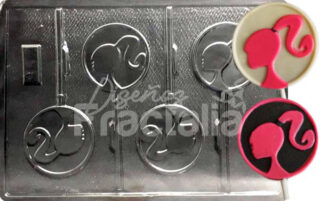 Molde Personajes Barbie