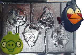 Molde Personajes Angry birds planos