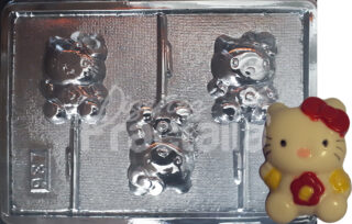 Molde Personajes Hello kitty x3