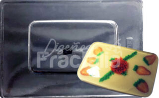 Molde gelatina rectangular