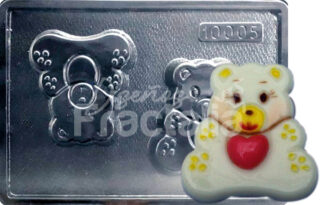 Molde gelatina oso pequeno