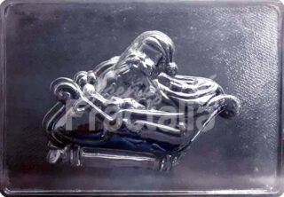 Molde trineo papá noel