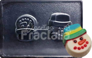 Molde muñeco de nieve