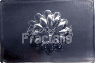 Molde gelatina postre flor grande