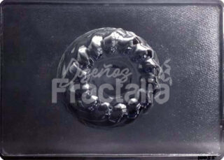 Molde gelatina postre corona grande