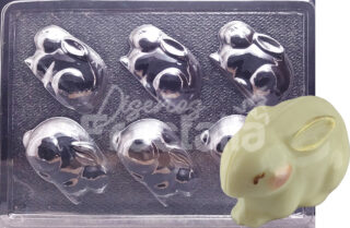 Molde gelatina conejos