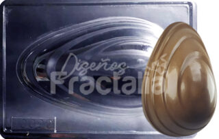 Molde gelatina huevo con capas