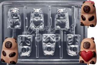 Molde Capibara x6