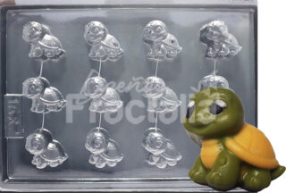 Molde tortugas x12