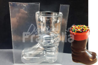 Molde especial bota navidad 3D