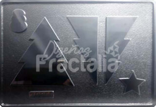 Molde especial arbol 3d grande