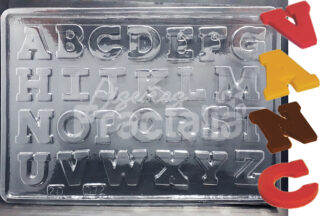 Molde especial abecedario letras grandes