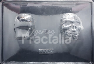 Molde calavera 3D