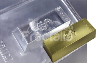Lingote de oro Molde-Contramolde-Siliconado