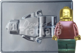 Molde figura Lego