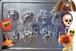 Molde para estuche halloween