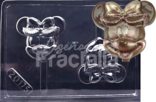 Molde paletas Minnie mouse