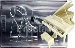 Molde piano (4 moldes+siliconado)