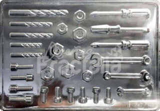 Molde herramientas Tuercas y Tornillos
