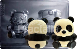 Molde Oso Panda 3D Grande
