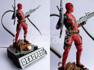 Figura lampara deadpool