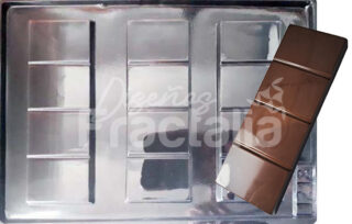Molde barras pastillas x4