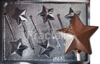 Molde Estrellas relieve