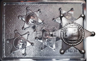 Molde Placa sheriff
