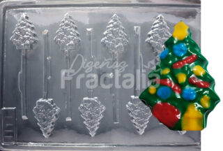 Molde arboles de navidad pequenos