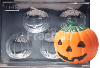 Molde calabazas medianas 3d