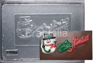 Molde Tarjeta de feliz navidad