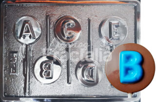 Molde Abecedario chupeta a-e