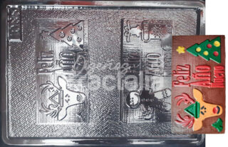 Molde Tarjetas año nuevo