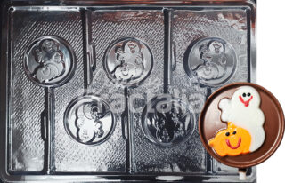 Molde Fantasma con calabaza