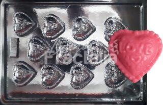 Molde Corazones love