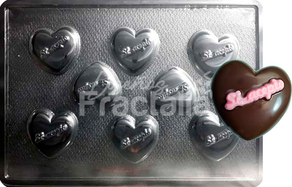 Molde Corazon si acepto